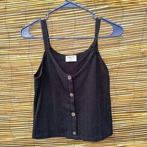 Sienna Sky Black Tank Top - XS